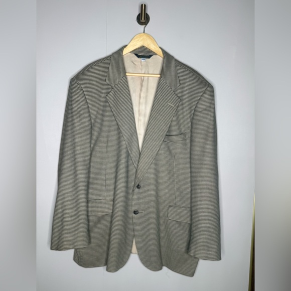 Vintage L.L.Bean Houndstooth Blazer JacketMen’s 46R